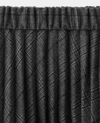 Women's Checked Pleated Skirt