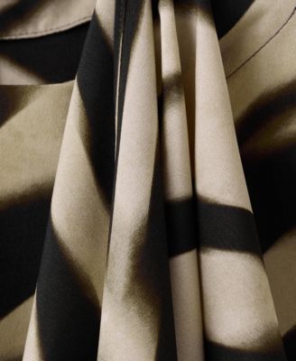 Women's Printed Foulard Blouse