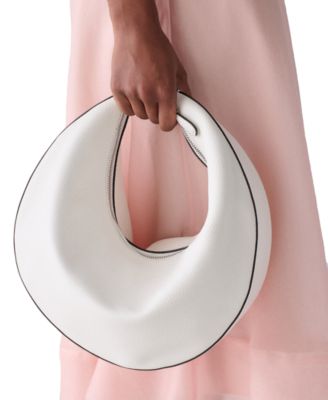 Duo Large Pebbled Leather Crossbody Bag