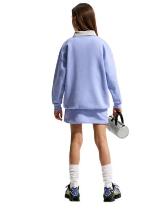 Sportswear Big Girls Club Fleece Oversized-Fit Sweatshirt 