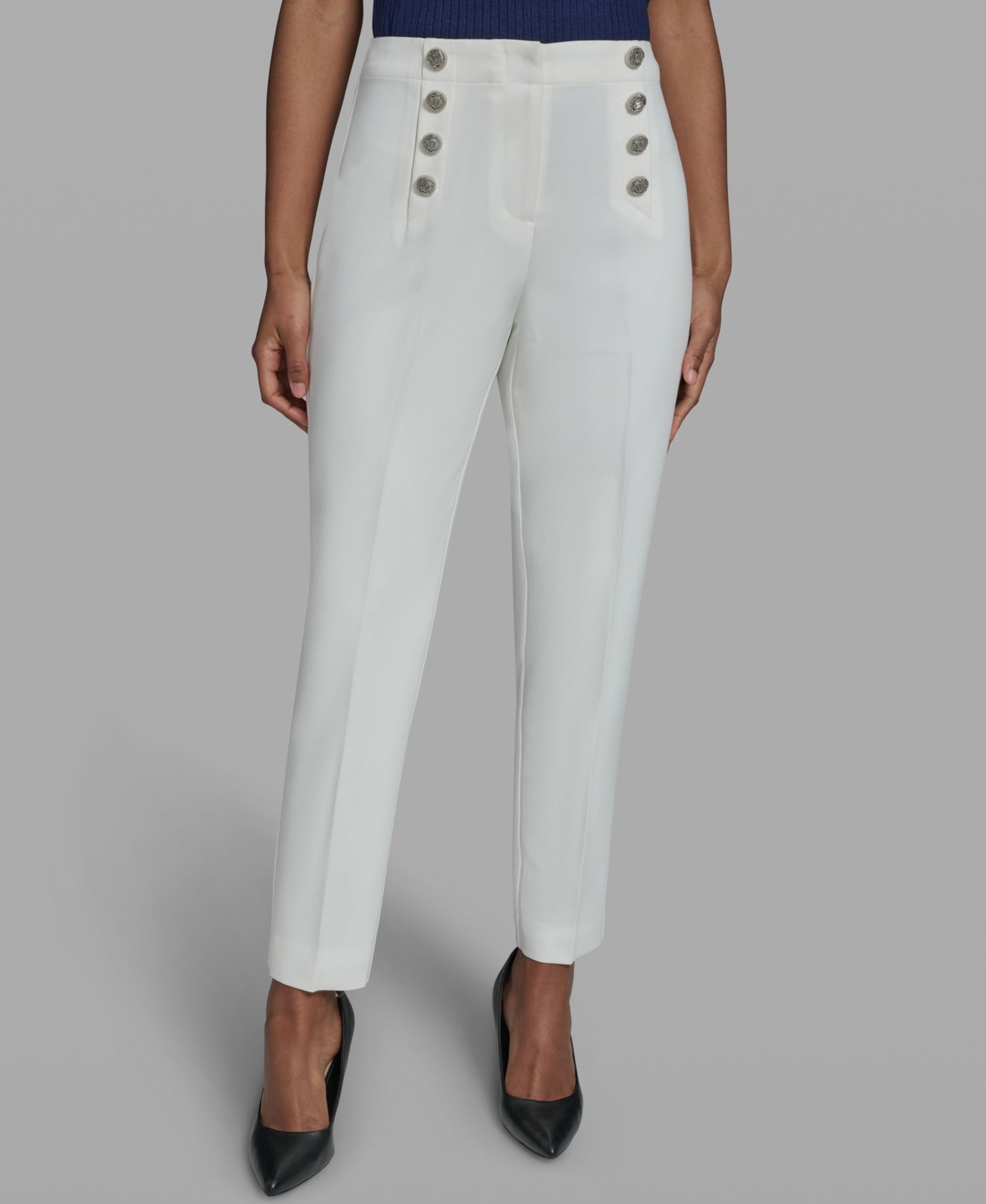 Women's Ankle-Length Sailor Pants