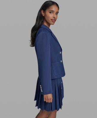 Women's 3-Button Cropped Jacket