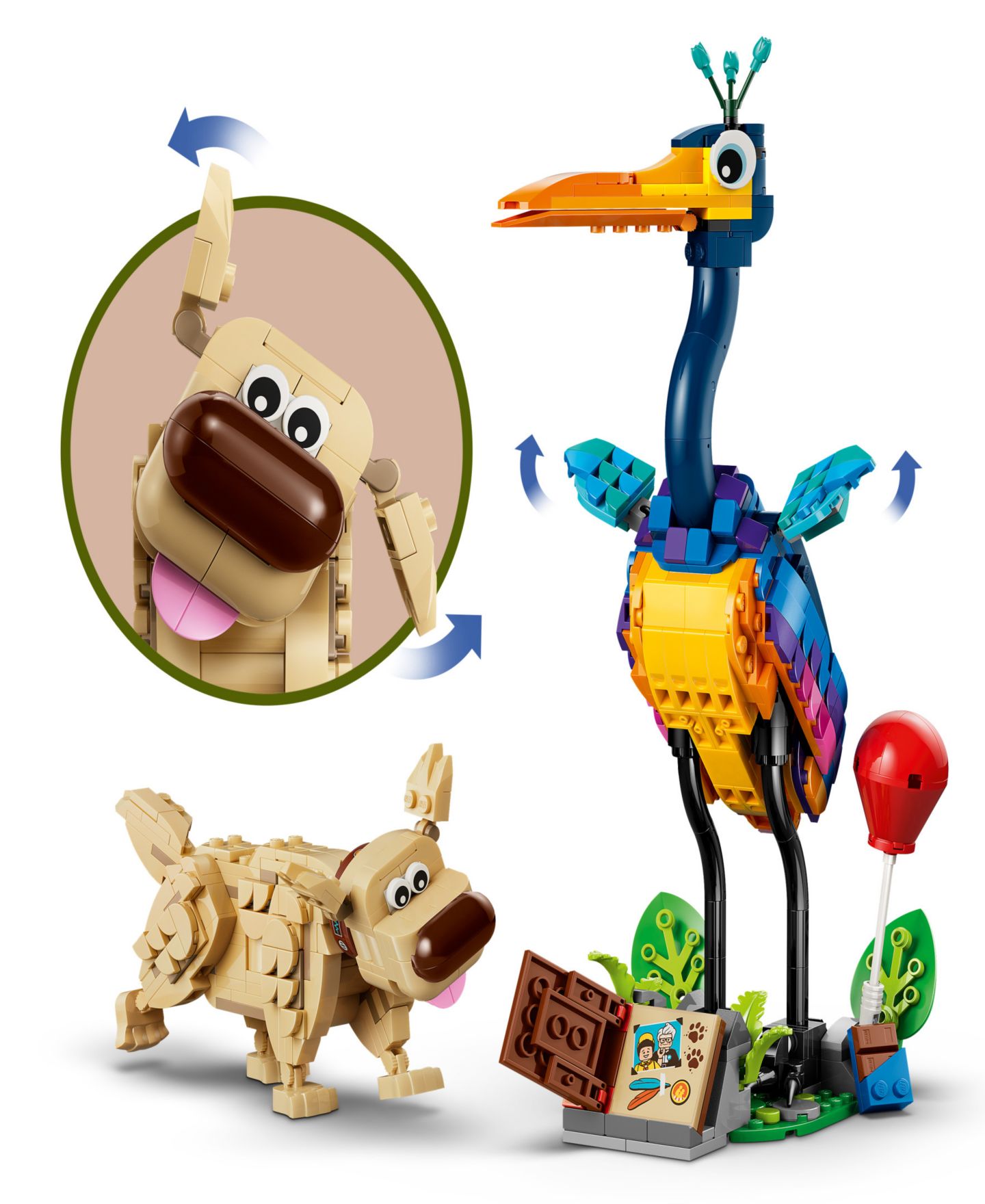 Детские конструкторы LEGO® Disney and Pixar Kevin Dug Toy 43290, 628 Pieces — фото 5