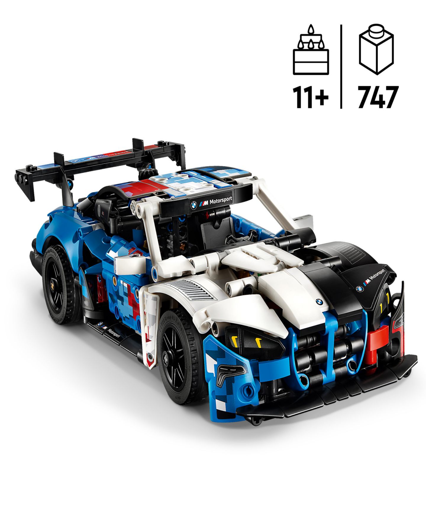 Детский конструктор LEGO® Technic BMW M4 GT3 EVO Race Car Building Set, 42226 — фото 2