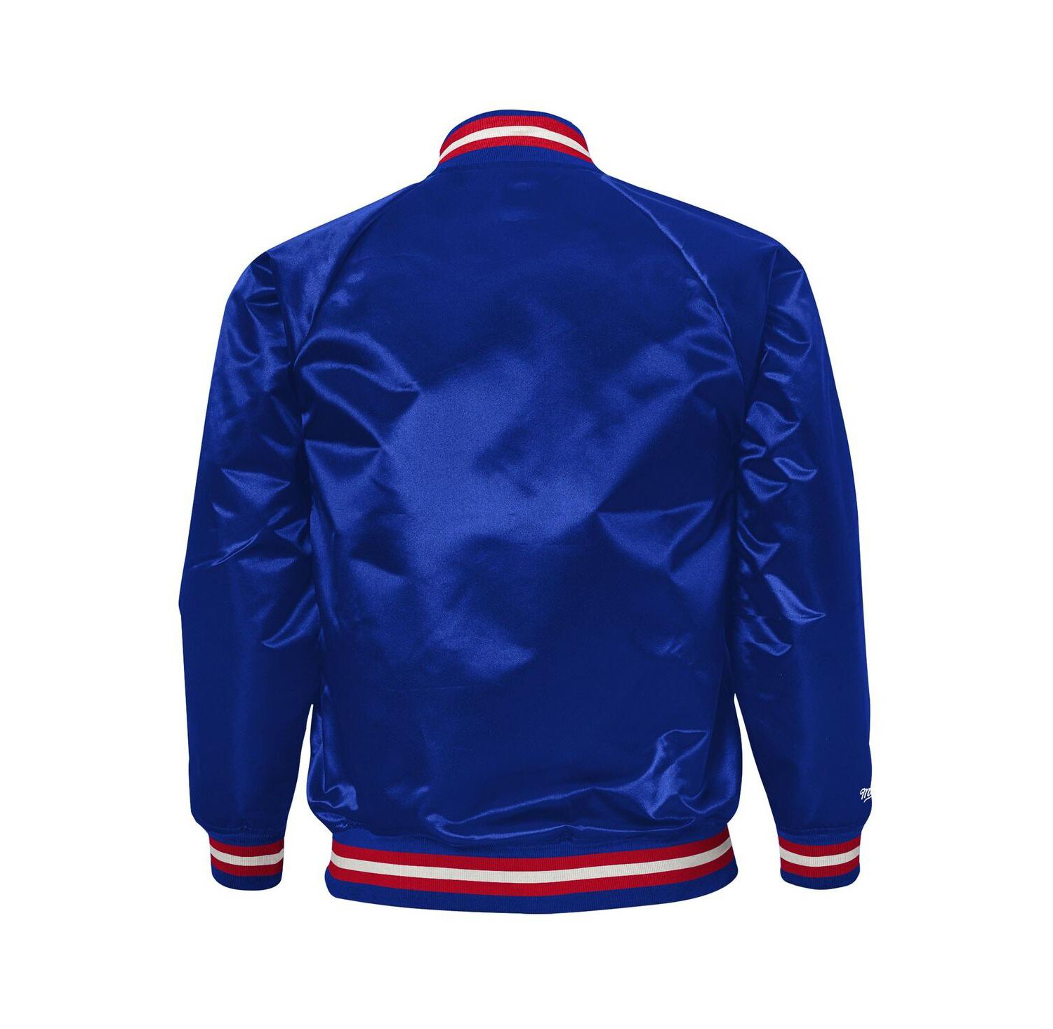 Big Boys and Girls Royal Buffalo Bills Lightweight Full-Snap Satin Jacket