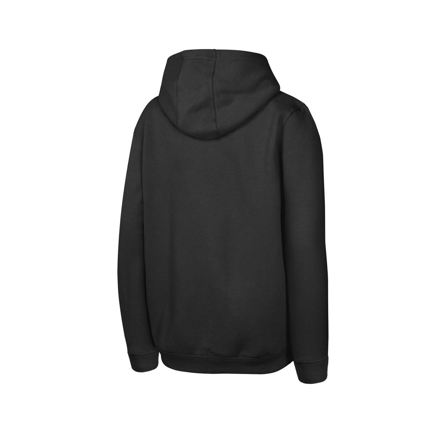 Big Boys and Girls Black Brooklyn Nets Logo Fleece Hoodie