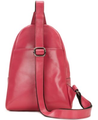 Ennis Small Leather Sling Bag