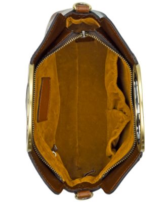 Karine Mini Leather Top Handle Crossbody Bag