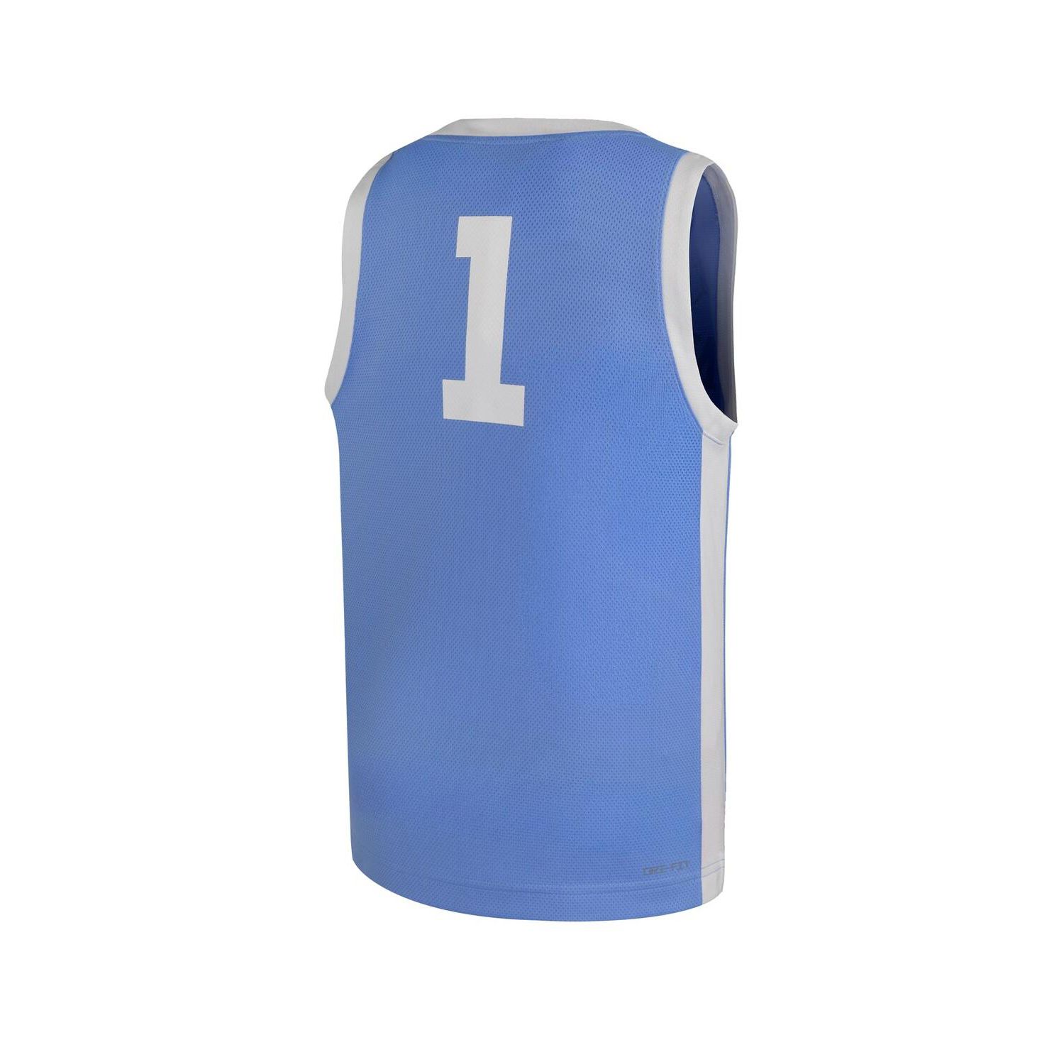 Big Boys and Girls Carolina Blue North Carolina Tar Heels Replica Basketball Jersey