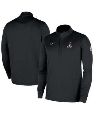 Men's Black Washington Wizards 2025/26 City Edition Remix Authentic Coaches Dri-FIT Half-Zip