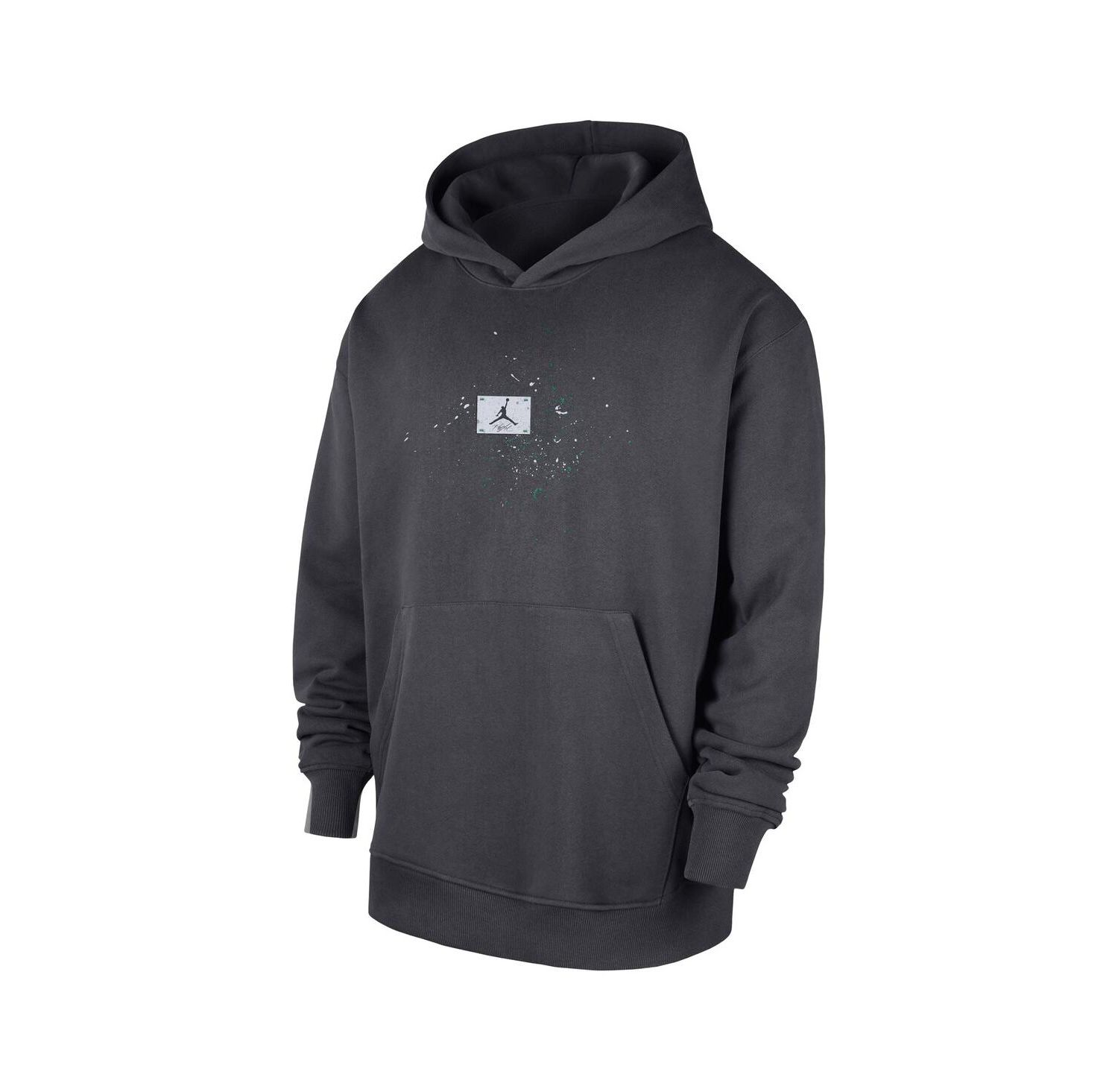 Men's Anthracite Boston Celtics Statement Jumpman Flight Premiere Hoodie