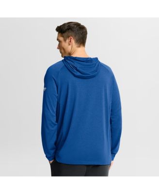 Men's Royal New York Islanders Authentic Pro Rink Raglan Hoodie