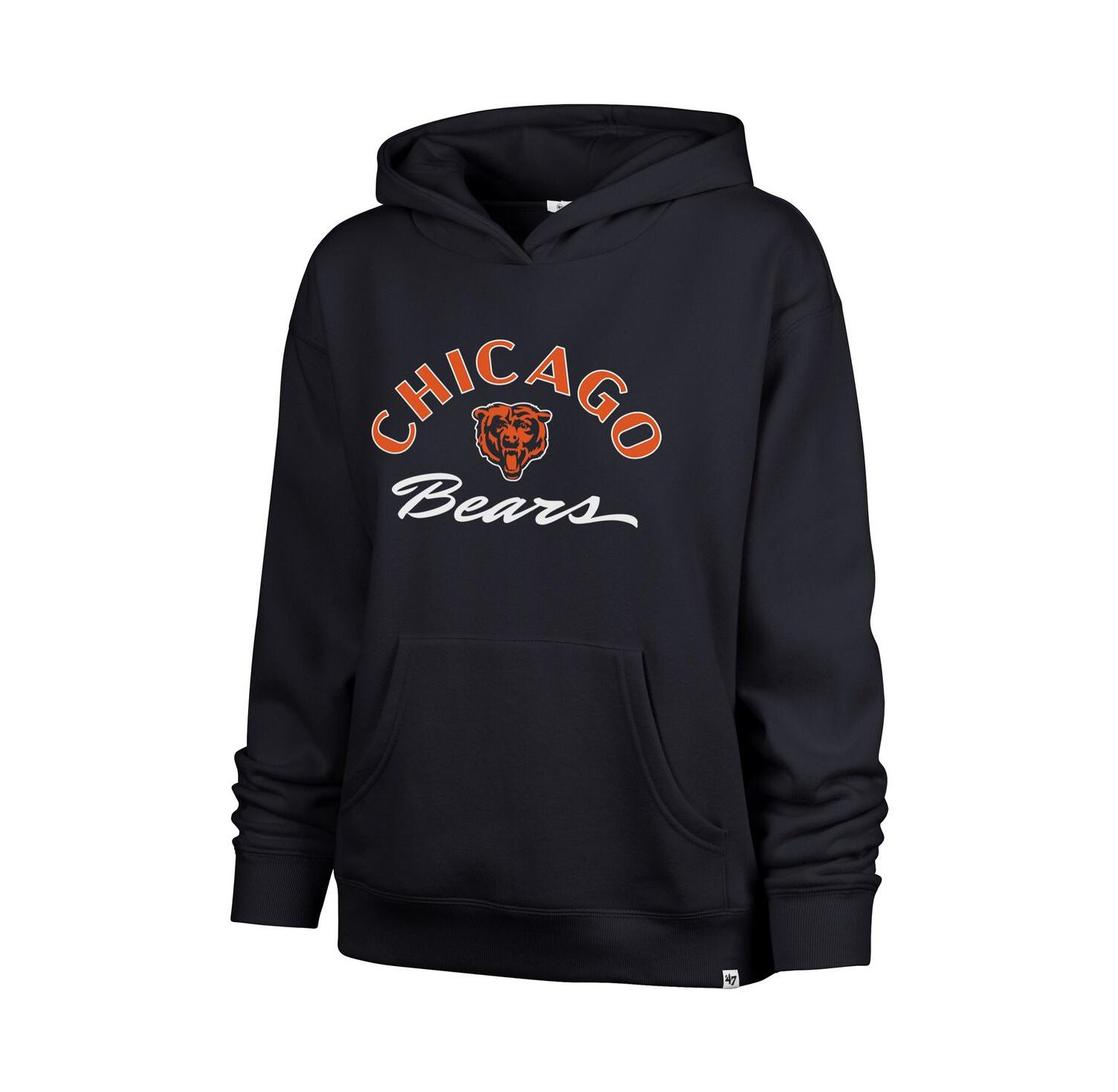 Women's Navy Chicago Bears Whirlwind Naomi Pullover Hoodie