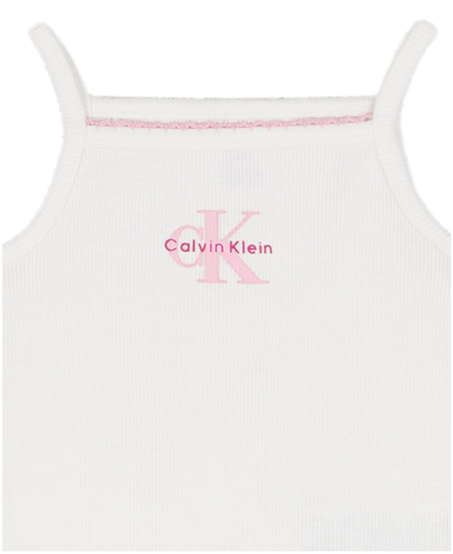 Baby Girls' Ribbed Tank Bodysuit and Shorts, 2-Piece Set
