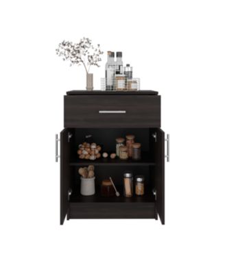 Cope kitchen Pantry in melamine with 2 doors and 1 drawer
