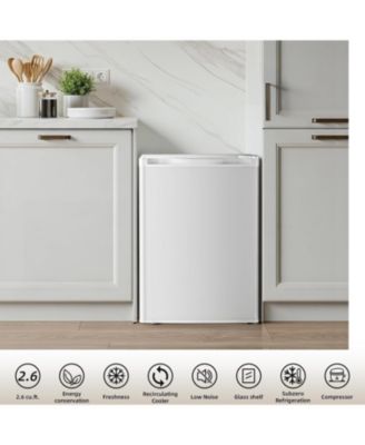 2.5 Cu. Ft. Compact Refrigerator with Chiller Compartment