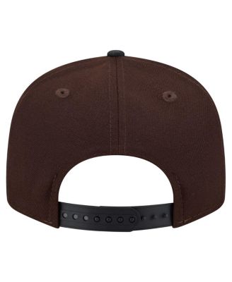 Men's Dark Brown Houston Texans Burnt Wood Camo 9FIFTY Snapback Hat