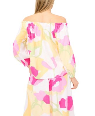 Women's Off-The-Shoulder Long-Sleeve Top