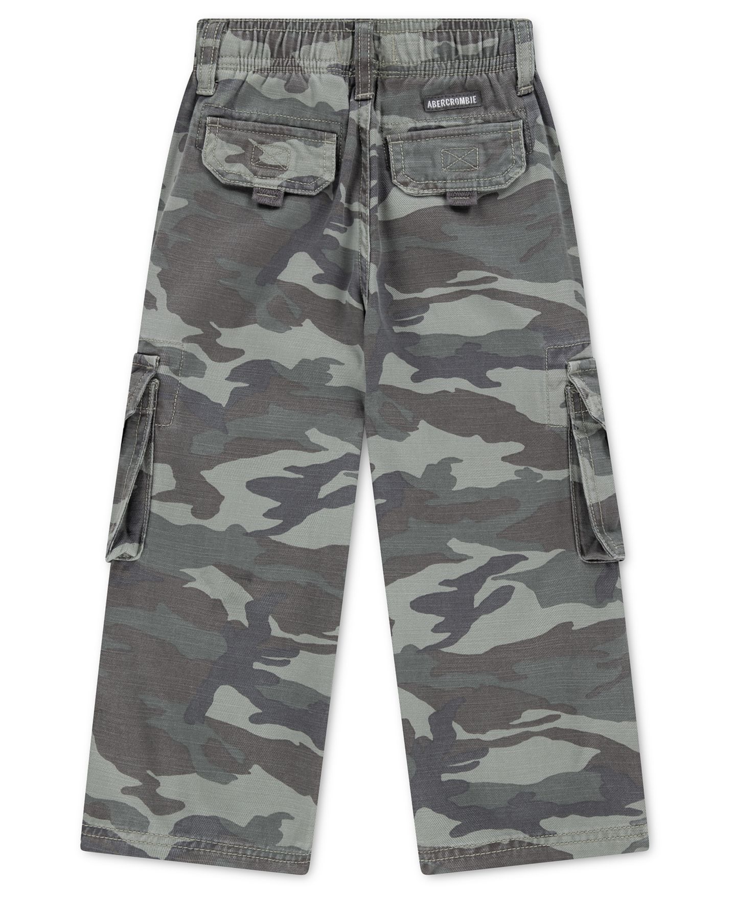Брюки abercrombie kids Ultra Baggy Cargo Pants для мальчиков-малышей, цвет: Серый — фото 2