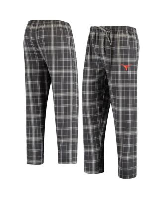 Men's Charcoal/Gray Texas Longhorns Ultimate Flannel Pants