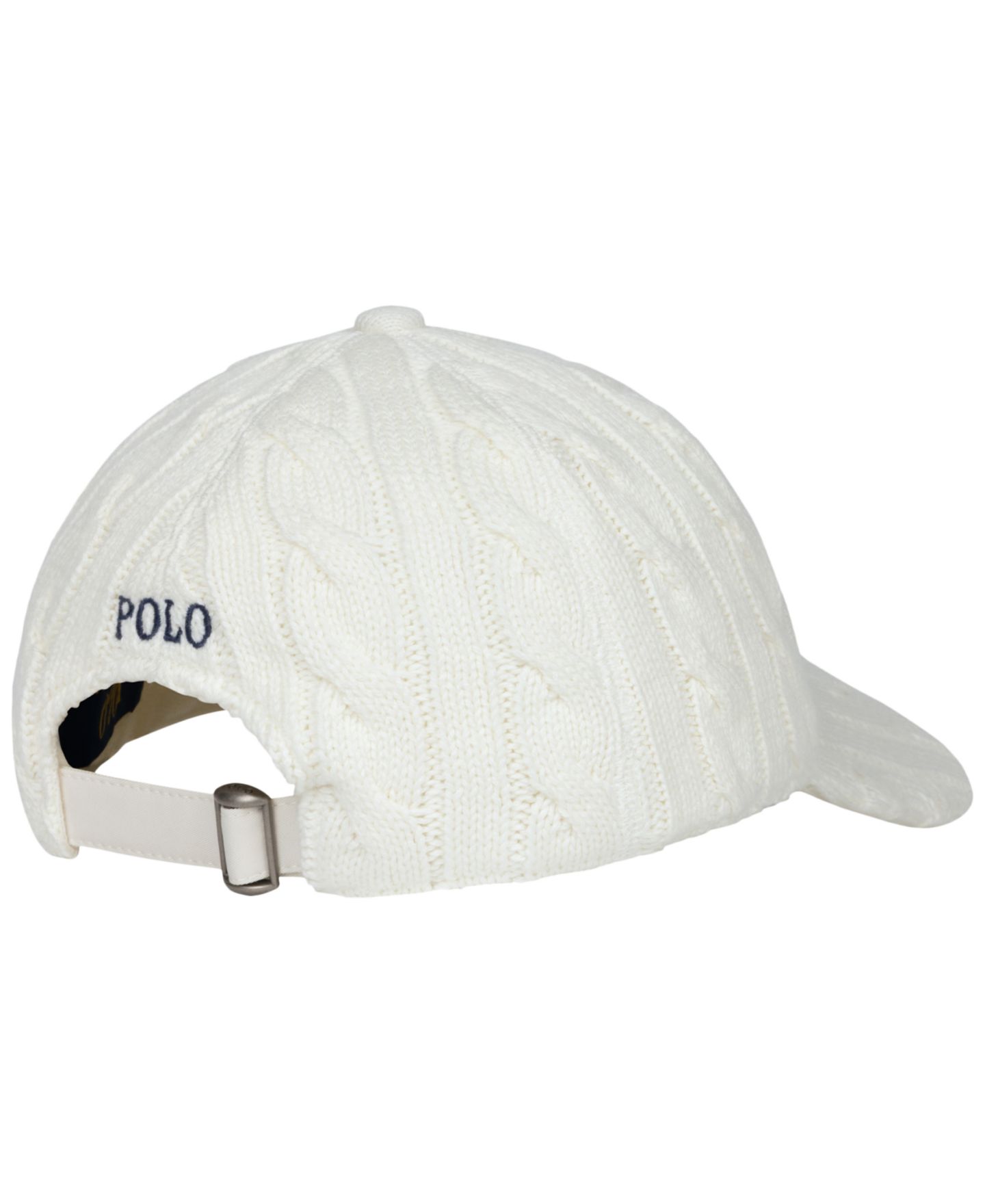 Мужские кепки Polo Ralph Lauren Classic Cotton Cable, цвет: Состаренный кремовый — фото 2