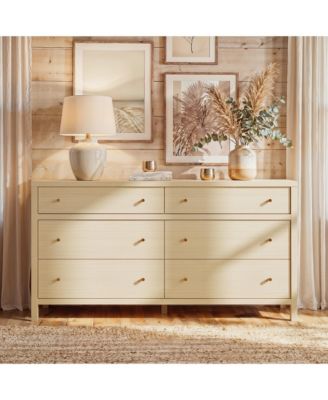 Solid Wood Dresser Pre-Assembled Chest