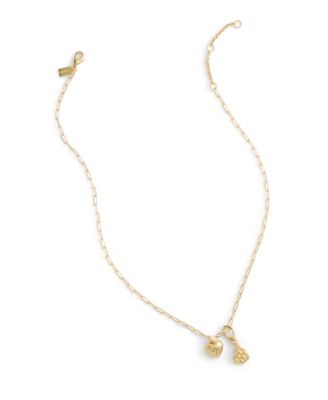 Gold Collectible Signature Quilted Heart Jewelry Charm