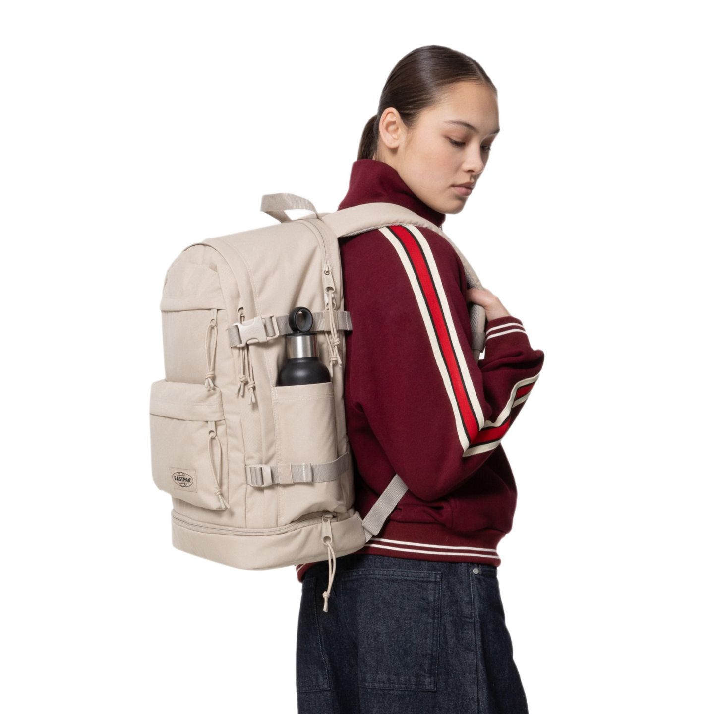 Рюкзак Eastpak Everyday Park Monotone, цвет: Бежевый — фото 2