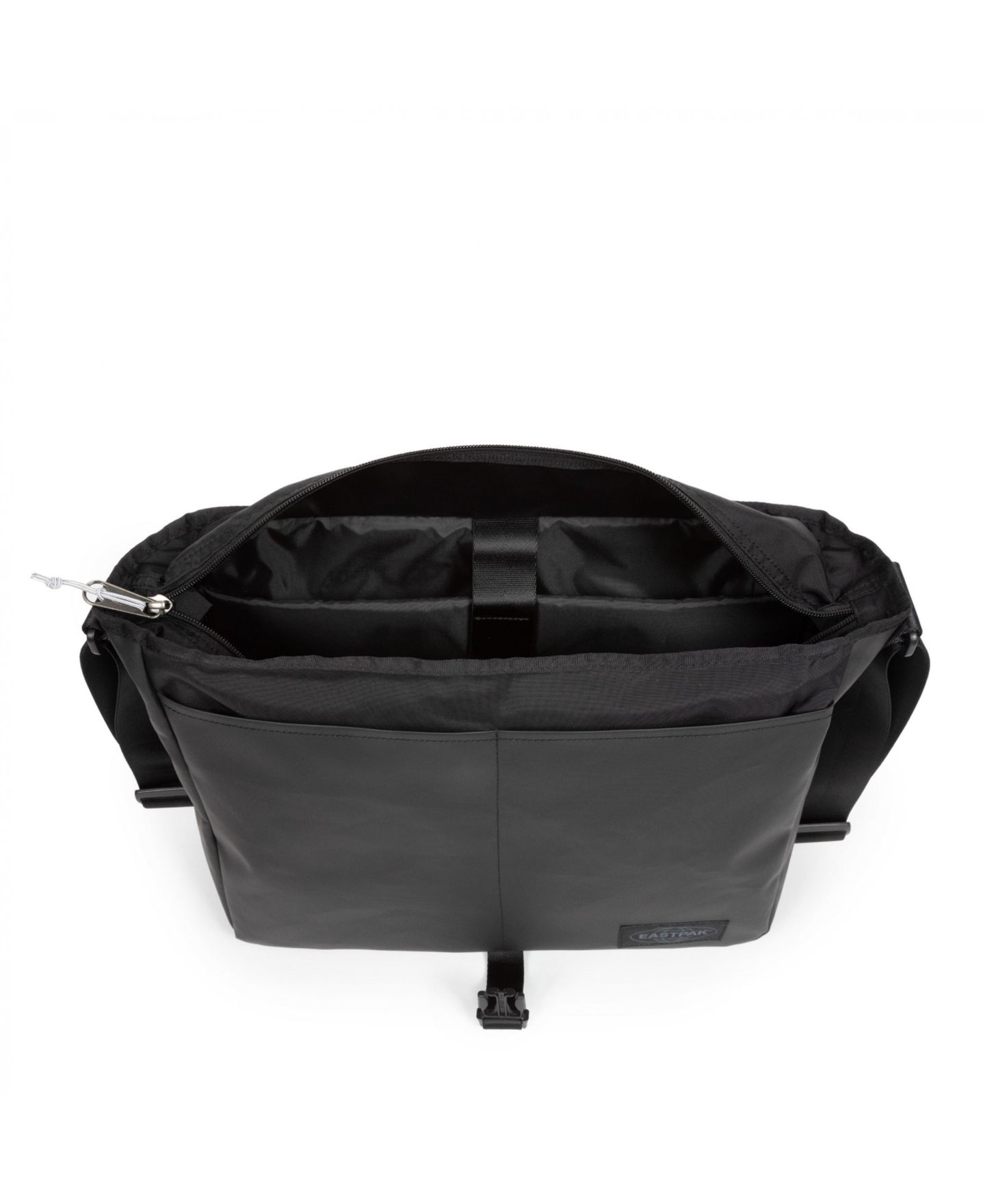 Мужские сумки Eastpak Delegate+ Tarp Black2 Shoulder, цвет: Чёрный — фото 3