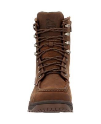 Men's Athens SuperLyte 8" Waterproof Side-Zip Moc Toe Work Boot