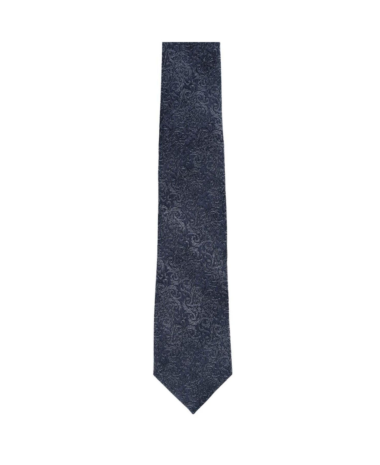 Men's Esteban Scrolling Vines Silk Necktie and Pocket Square Bundle