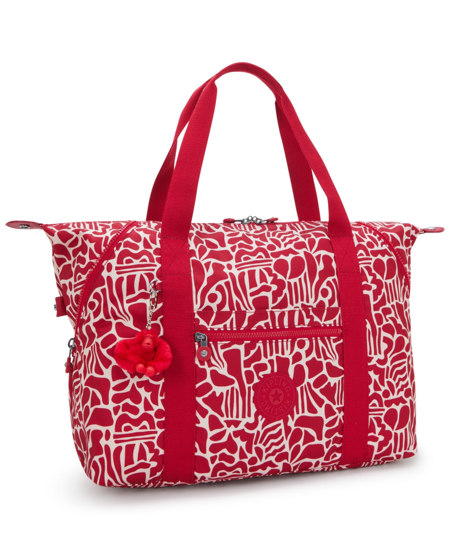 Женская сумка Kipling Art Medium Travel, цвет: Shape Cocktail — фото 4