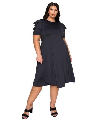Plus Size Aleyna Flare Dress