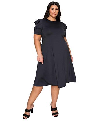 Plus Size Aleyna Flare Dress