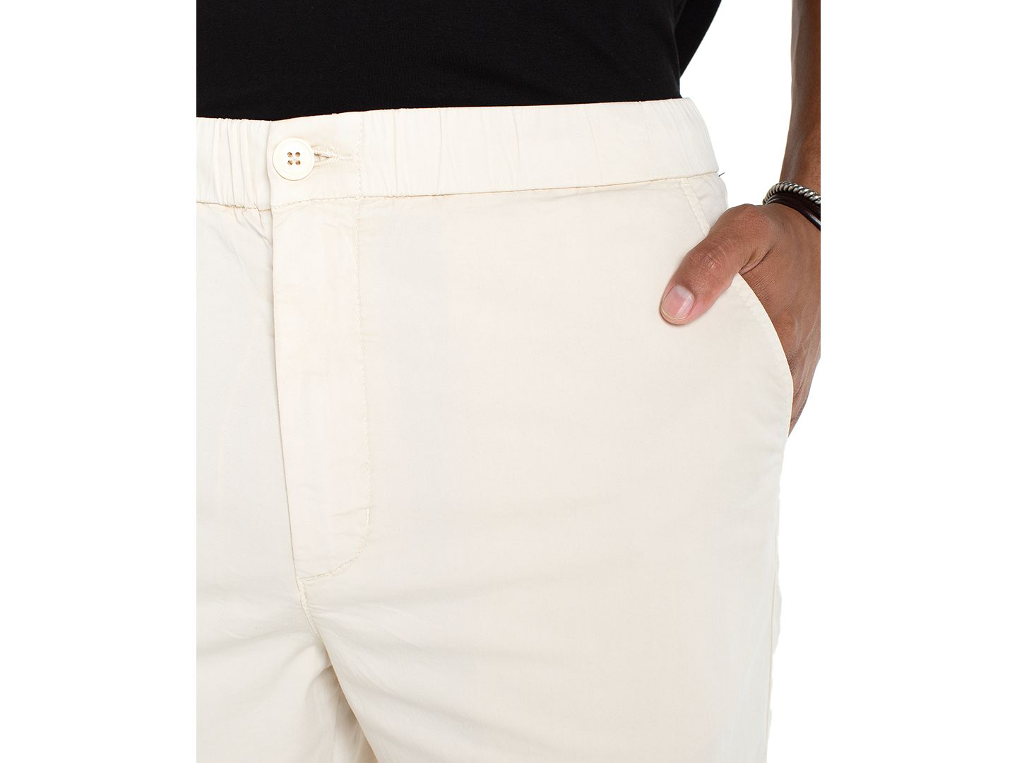 Мужские шорты Liverpool Los Angeles Regular-Fit Chino, цвет: Parchment — фото 2