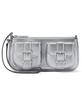 Michael Kors Zoe Small Leather Convertible Slim Shoulder Bag