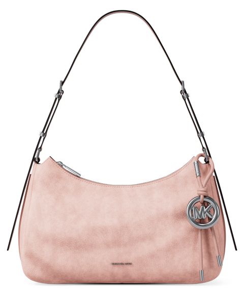 Женская сумка MICHAEL Michael Kors Nolita Medium Nubuck Convertible Shoulder, цвет: Розовый