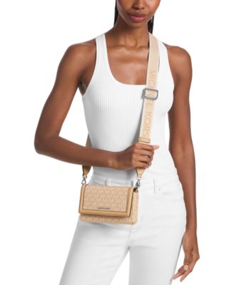 Michael Kors Jet Set Mini Phone Webbing Nylon Crossbody