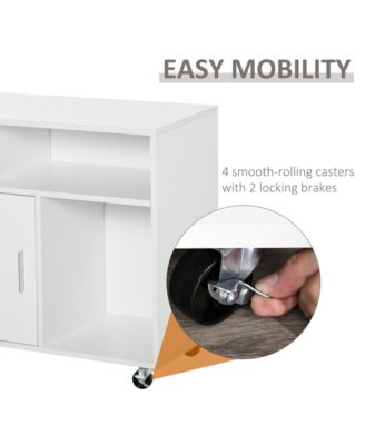Printer Sd Home Office Mobile Cabinet Organizer Desktop Storage,