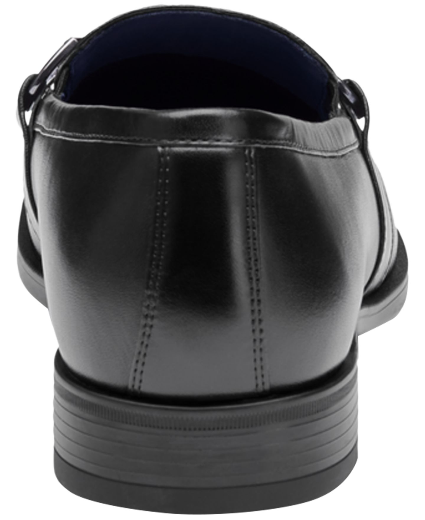 Мужские туфли Johnston & Murphy Gibbons Embossed Bit Loafer, цвет: Чёрный — фото 3