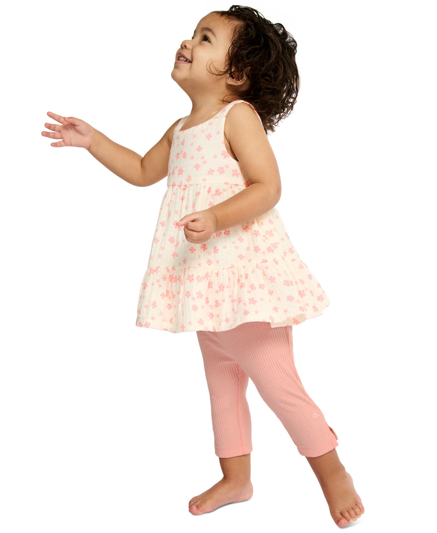 Baby Girls' Tunic Top and Capri Leggings, 2-Piece Set