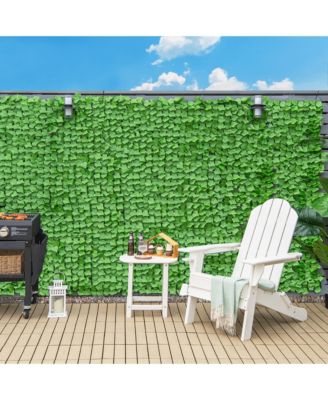 1 PC 118x39in Artificial Ivy Privacy Fence Screen Faux Hedge Fence & Vine Decor