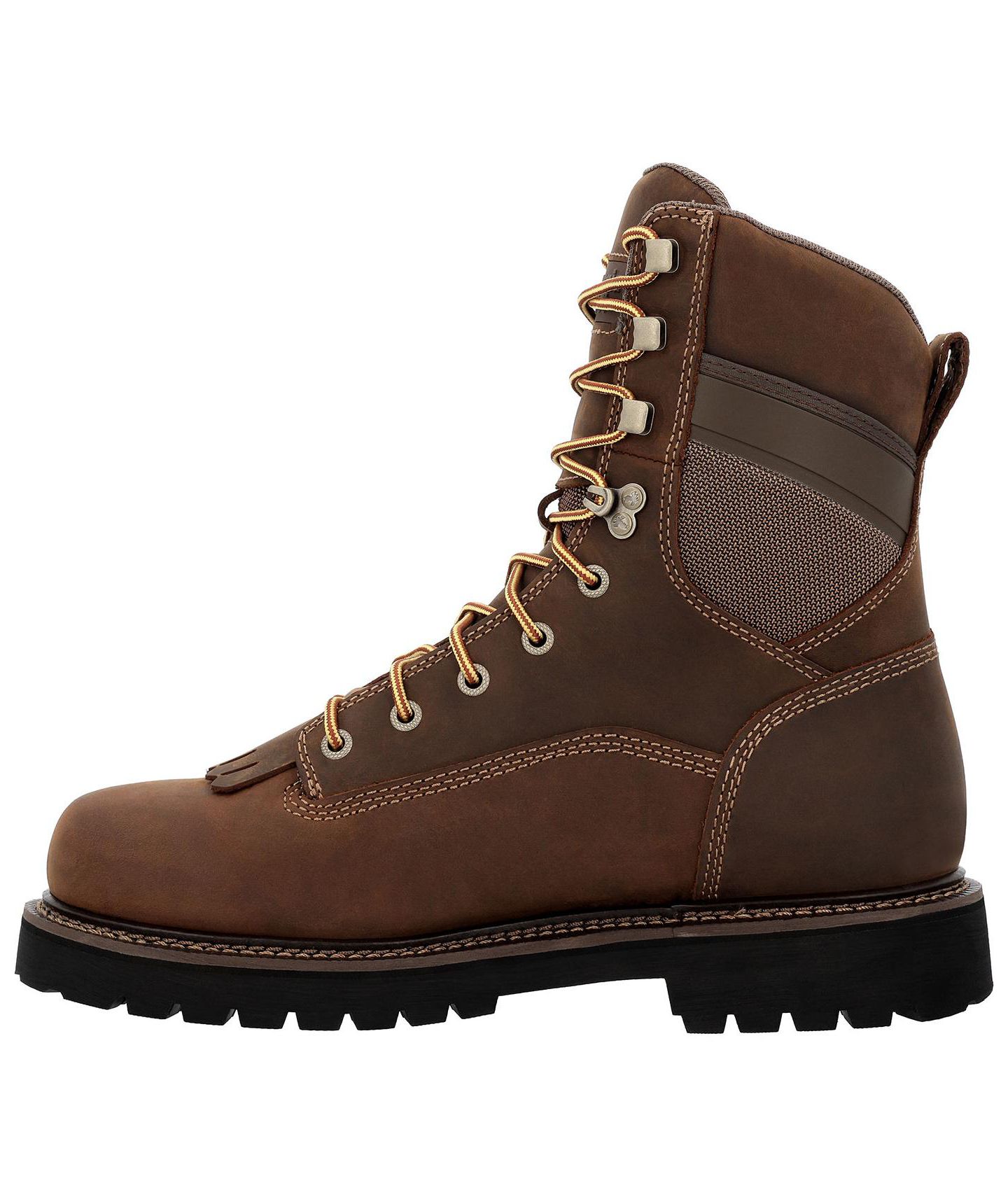Мужские ботинки GEORGIA BOOT Core Low Heel Waterproof Logger Work Boot, цвет: Коричневый — фото 6