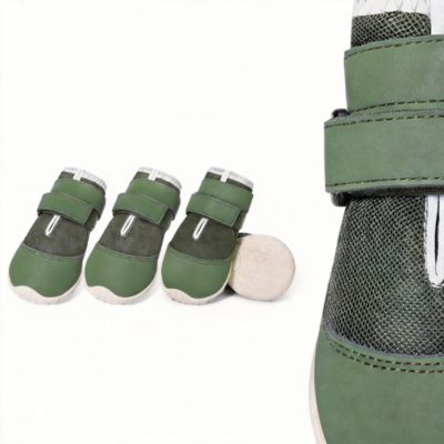 Dog Boots for Large Dogs - Breathable, Waterproof, Anti-Slip, Hiking