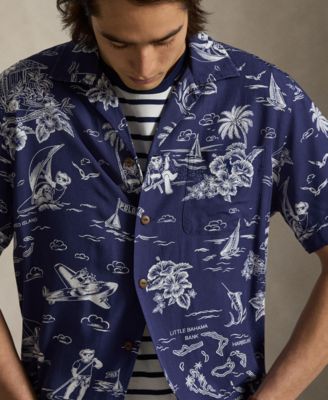 Men's Printed Camp Shirt