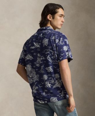 Men's Printed Camp Shirt
