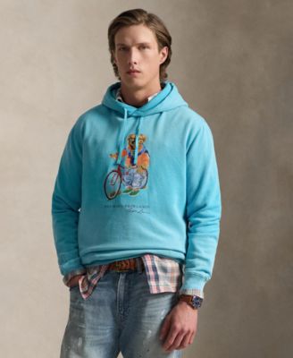 Men's Bears Print Hooded Sweatshirt