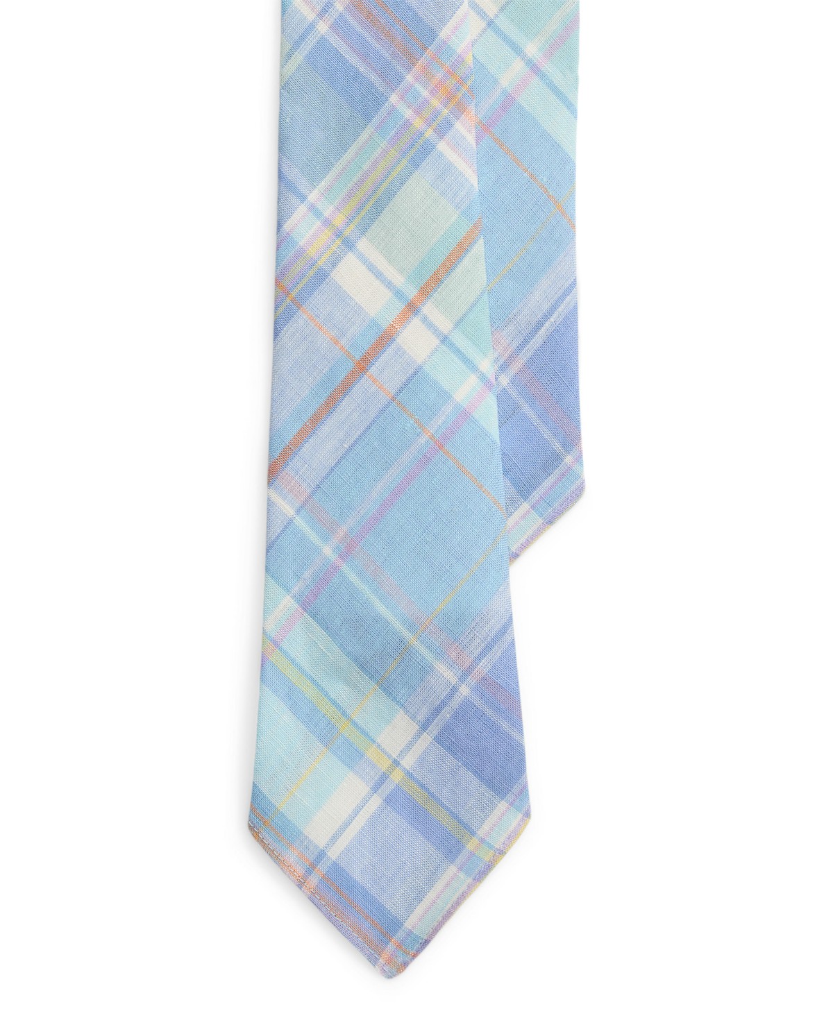 Мужские Polo Ralph Lauren Men's Vintage-Inspired Plaid Linen Tie — фото 2