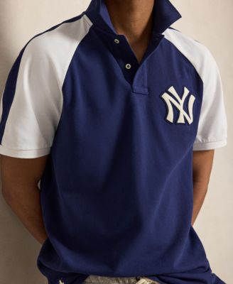 Men's Raglan Short-Sleeve Polo Shirt