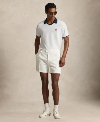 Men's Embroidered Wimbledon Short-Sleeve Polo Shirt